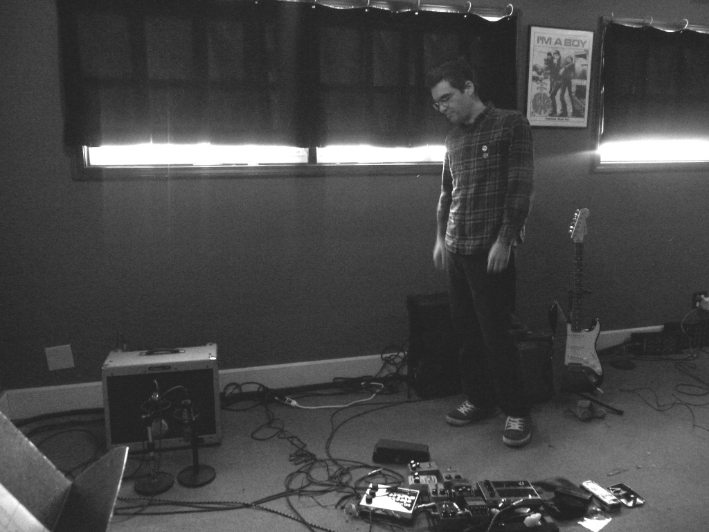 Brian with his pedals